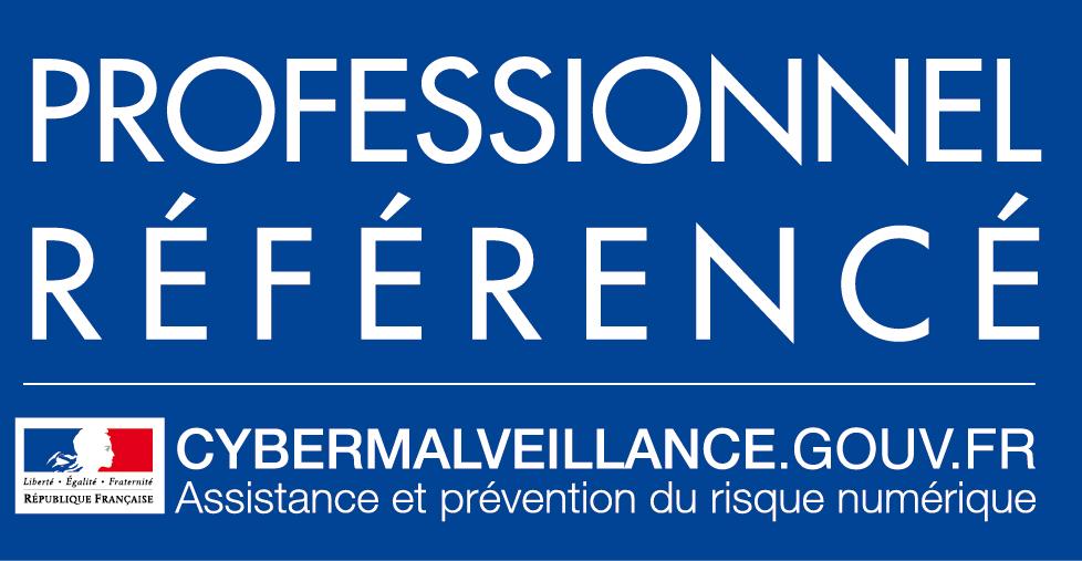 Logo professionnelreference quadri fondbleu